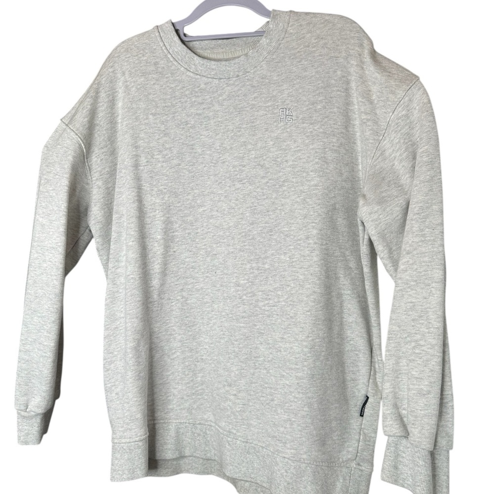 Duluth Trading Co Gray Crewneck Sweatshirt Relaxed Fit